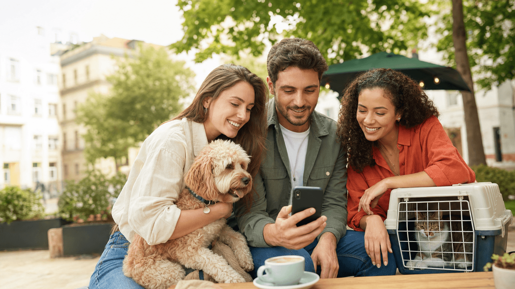 PetConnect community with pets